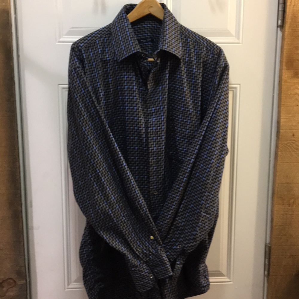 Burberry London shirt. Long sleeve XL high quality